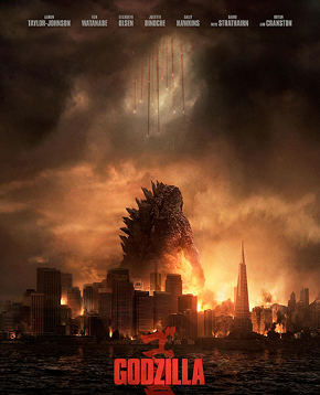 il poster di godzilla - nerdface