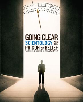 il poster di going clear - nerdface