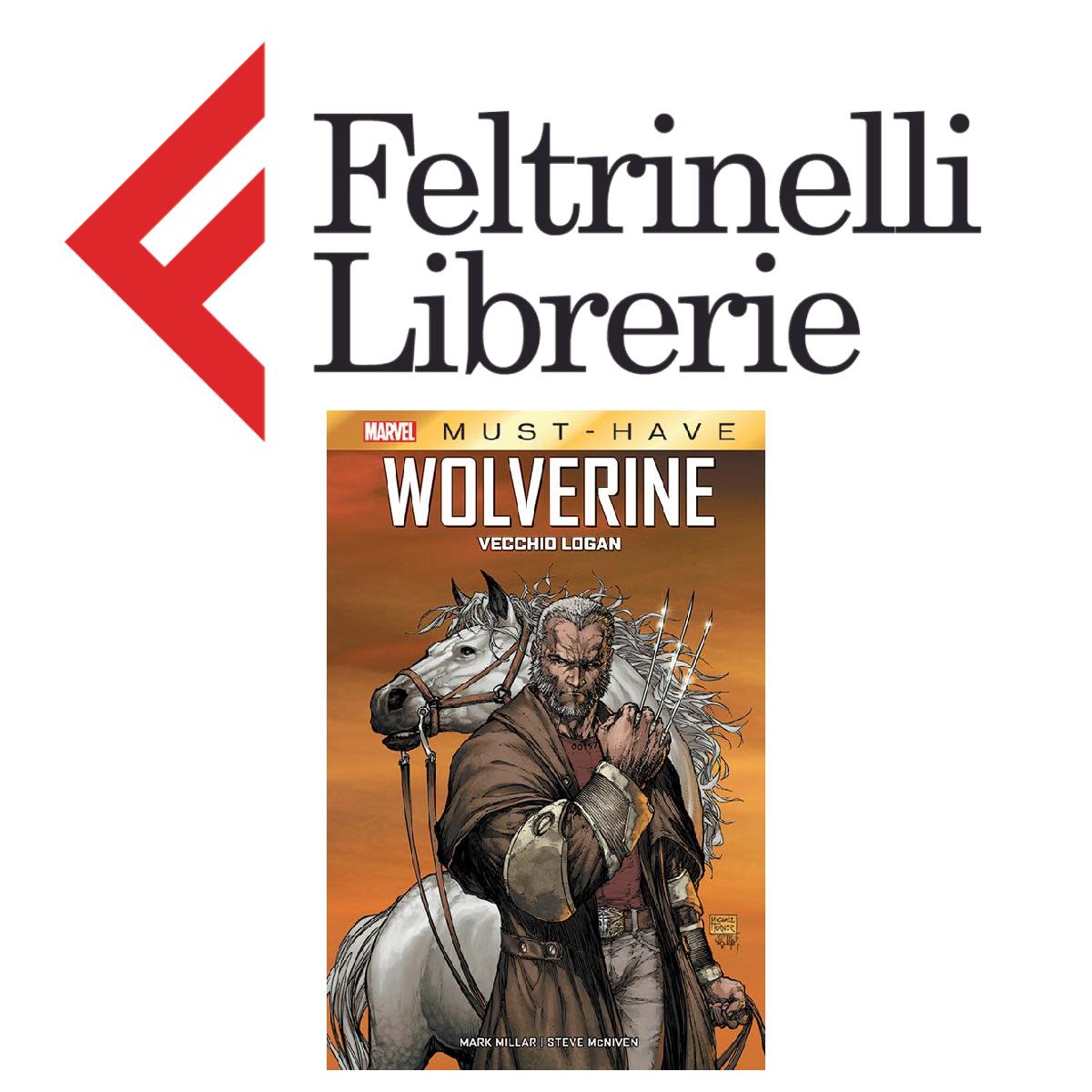 lo shop feltrinelli dove acquistare il fumetto vecchio logan - nerdface
