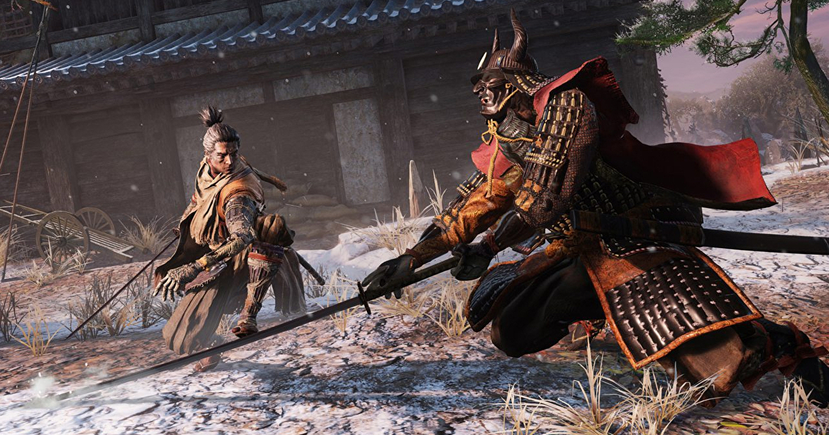 uno scontro tra samurai sulla neve - nerdface