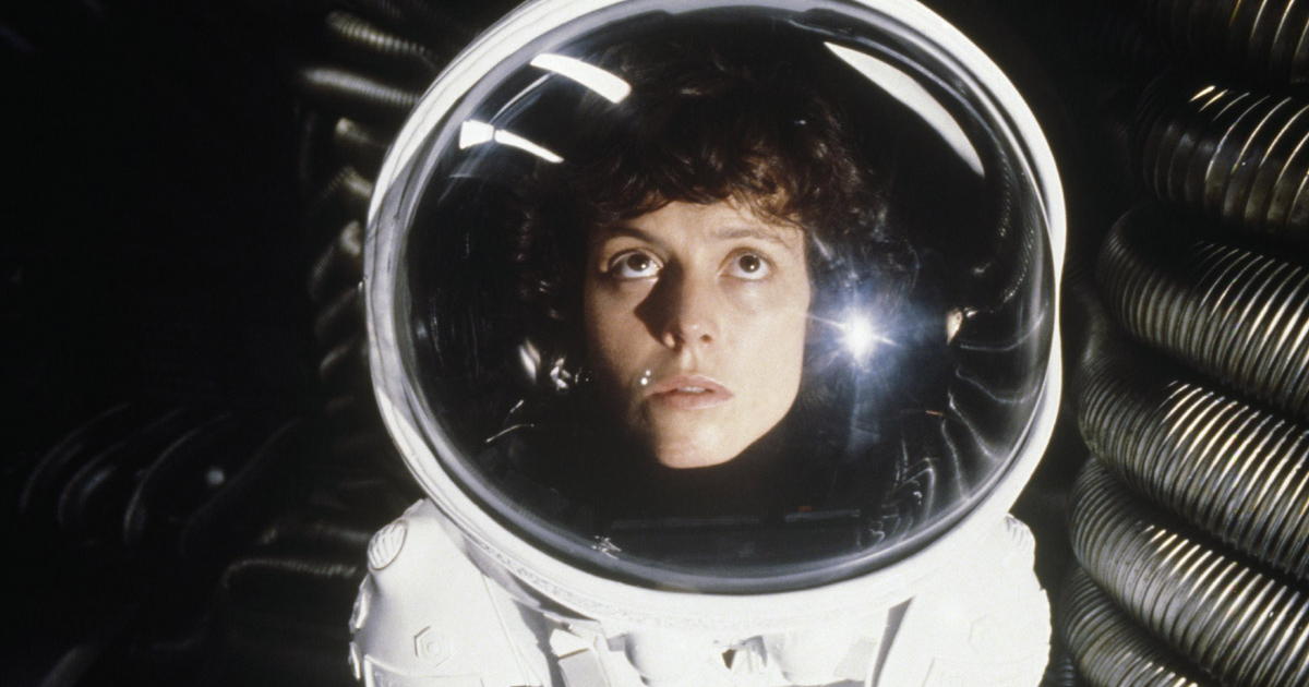 sigourney weaver in tuta spaziale - nerdface