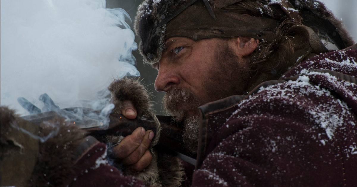 tom hardy è la nemesi di the revenant e spara co nun fucile, nel freddo del nord america - nerdface