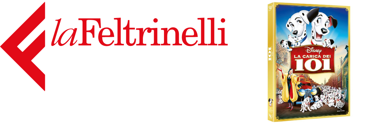 lo shop feltrinelli dove acquistare l'home video de la carica dei 101 - nerdface