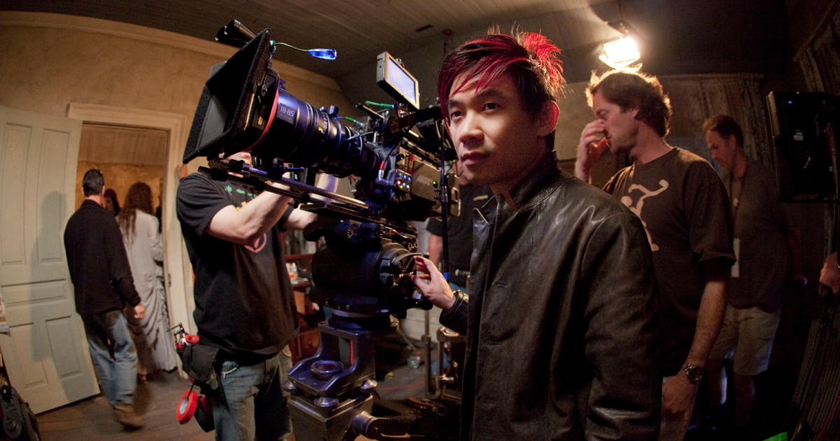 james wan col ciuffo rosso sul set di insidious - nerdface