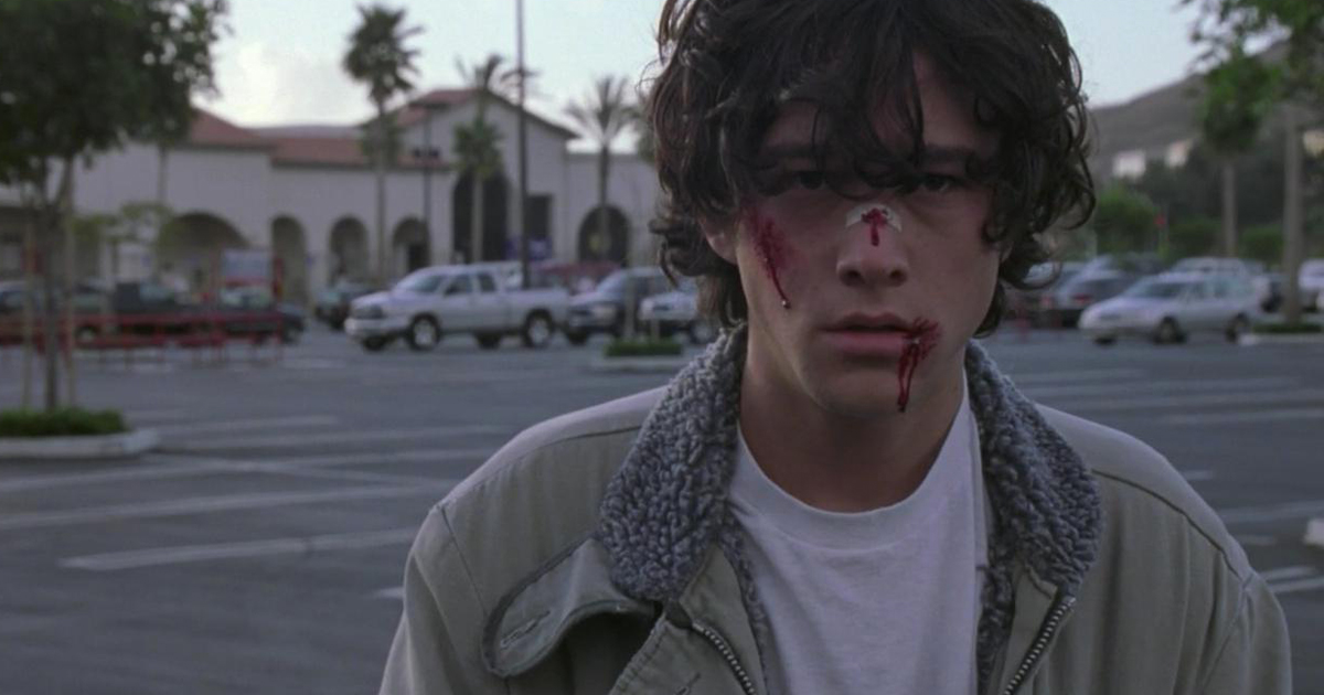 joseph gordon-levitt pieno di ferite in volto in 10 cose che odio di te - nerdface