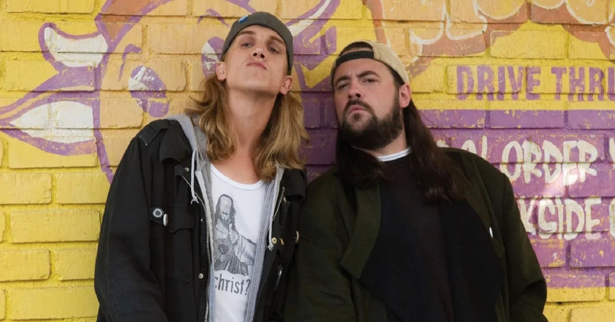 jay e silent bob, i due protagonisti di clerks film d'esordio di kevin smith - nerdface