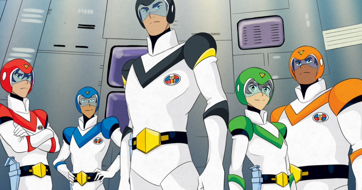 i piloti in divisa di voltron - nerdface