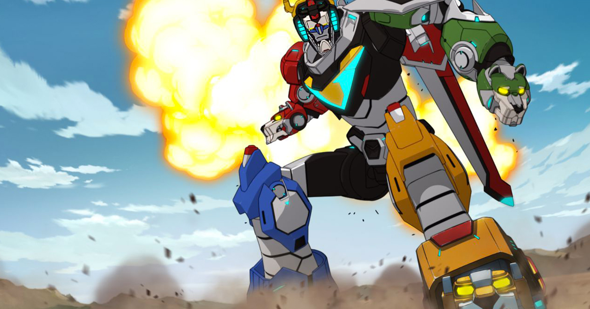 il recente anime di voltron andato su netflix - nerdface