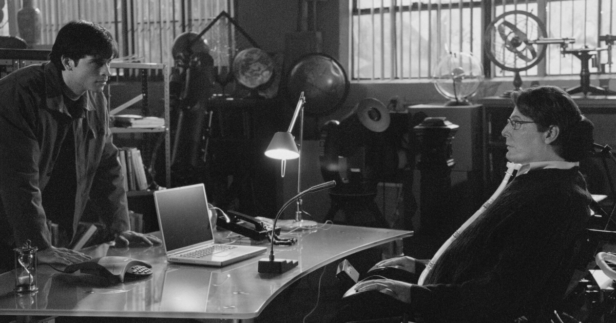 christopher reeve incontra il giovane superman in smallville - nerdface