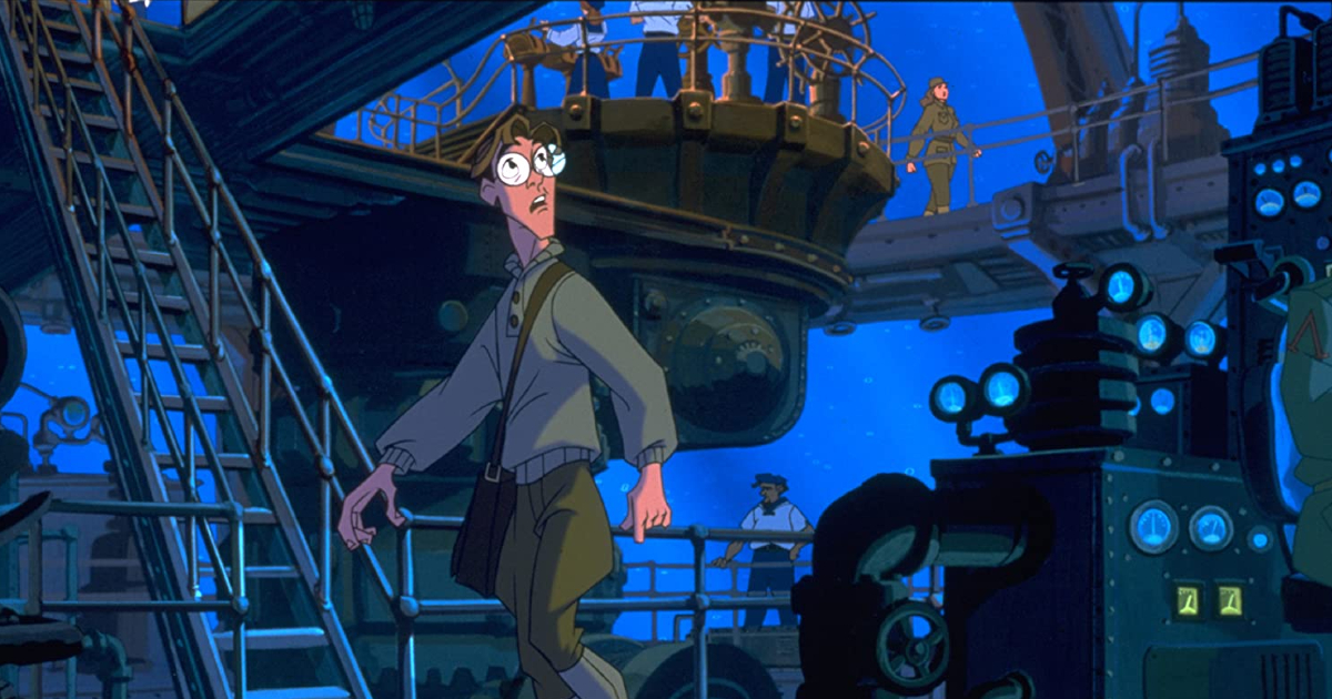 in atlantis l'impero perduto il protagonista osserva qualcosa - nerdface