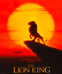 il poster ufficiale de il re leone mostra il protagonista sulla rupe al tramonto - nerdface