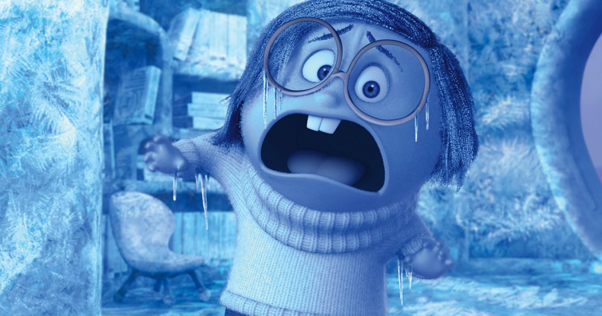 il blue monday rappresentato da tristezza di inside out - nerdface