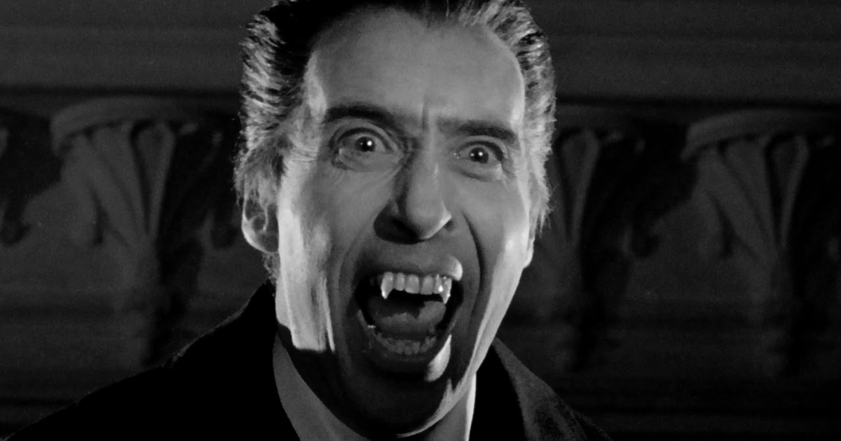 christopher lee è il conte dracula - nerdface
