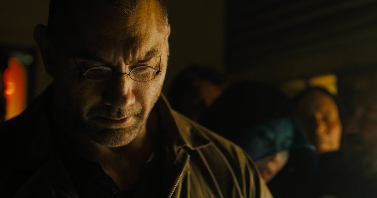 primo piano di dave bautista in blade runner 2049 - nerdface