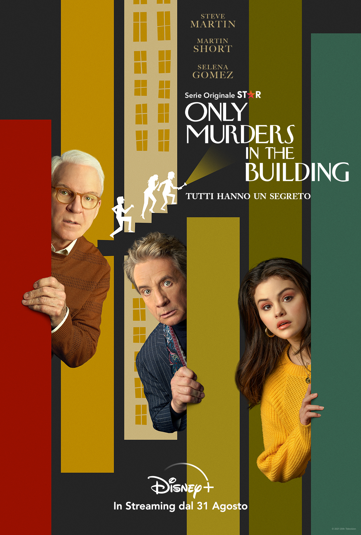 key art ufficiale di only murders in the building - nerdface