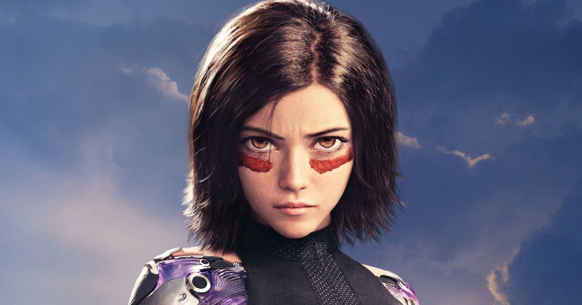 immagine grafica di alita con entrambe le guance solcate dal sangue dei nemici - nerdface