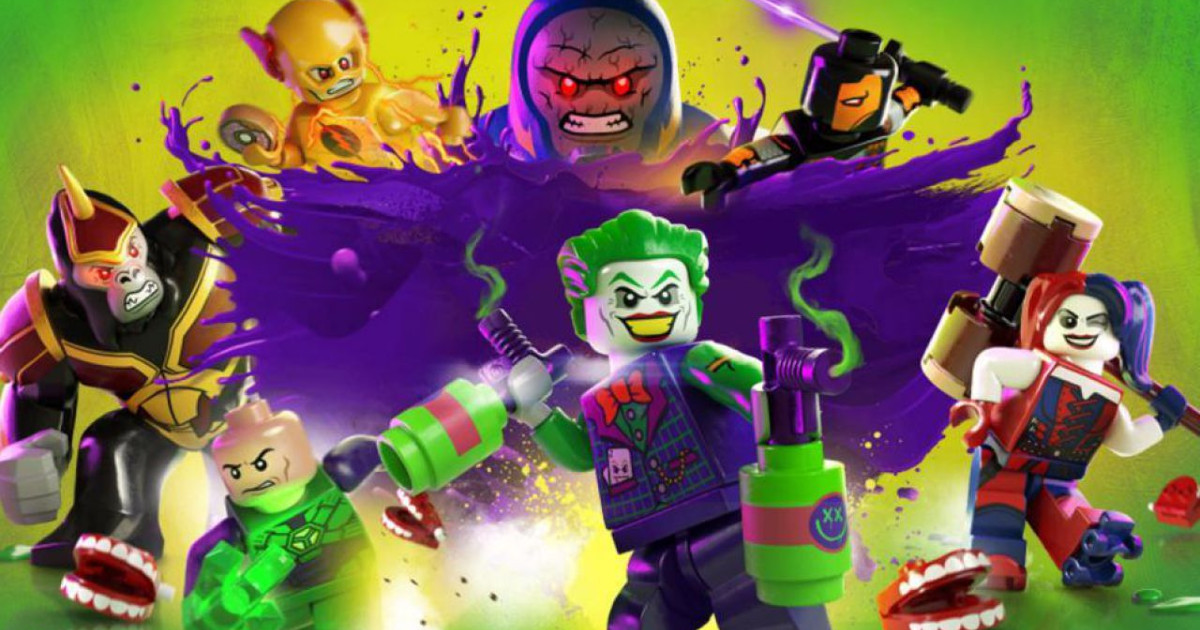 il gruppo dei super villains in Lego DC Super-villains - nerdface