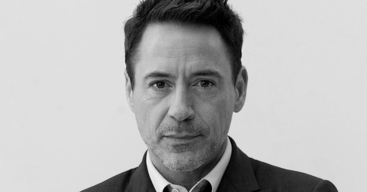 Primo piano di Robert Downey Jr. - nerdface