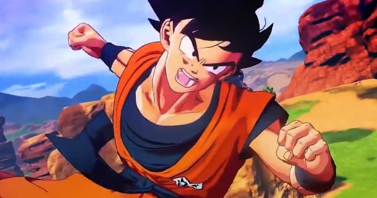 goku sta per attaccare un nemico - nerdface