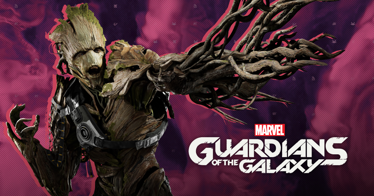 il character design di groot lo mostra mentre attacca un nemico - nerdface