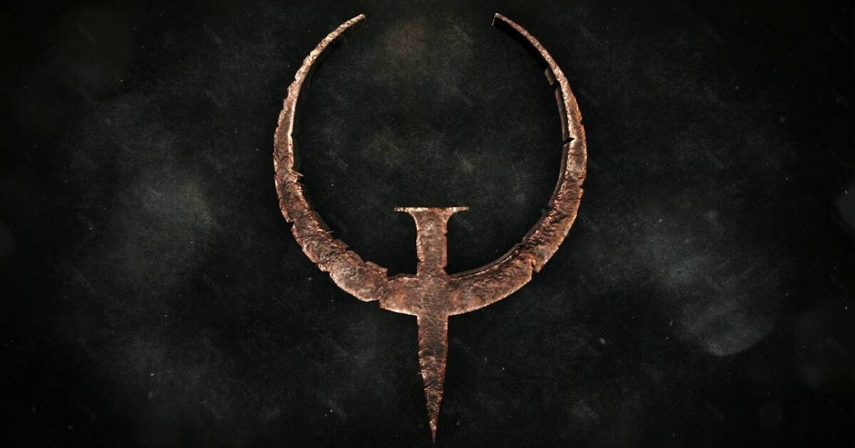 il logo di quake - nerdface