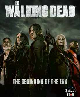 la locandina ufficiale dellundicesima stagione di the walking dead - nerdface