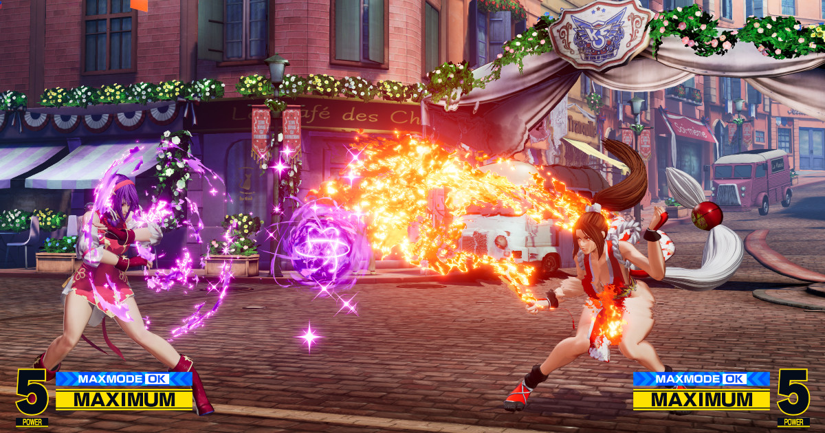 Due ragazze protagoniste di The King of Fighters XV si scontrano - nerdface