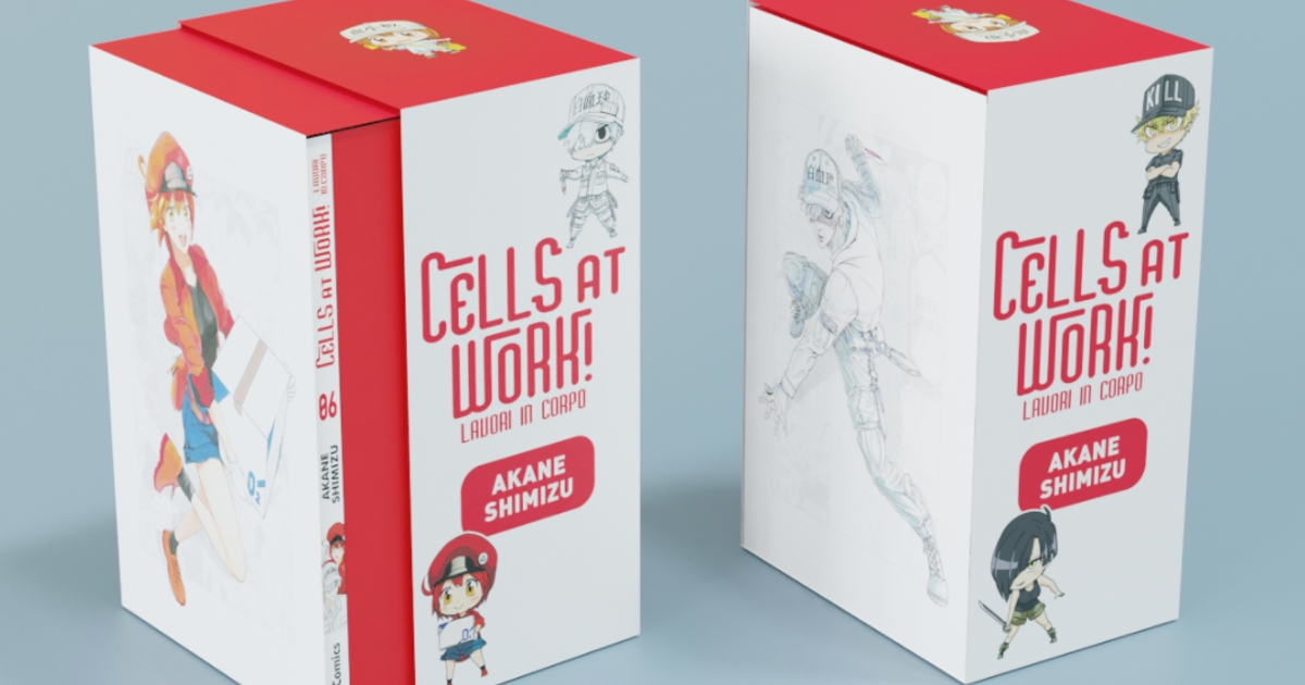 il cofanetto di cells at work - nerdface