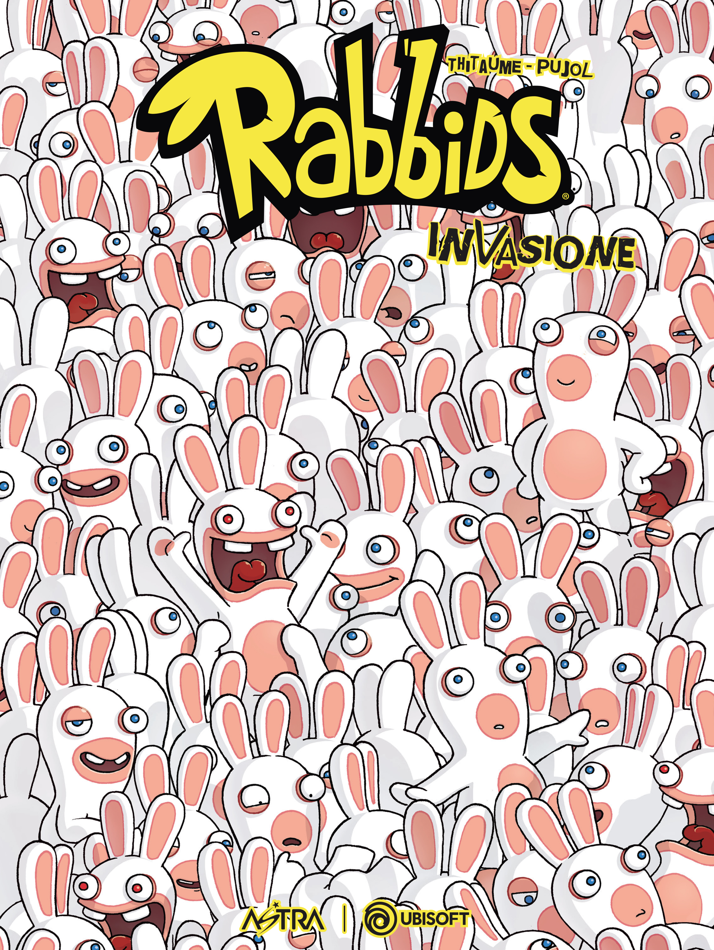 la cover del secondo volume di rabbids - nerdface