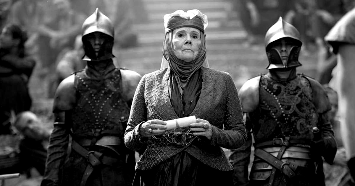 diana rigg è olenna - nerdface