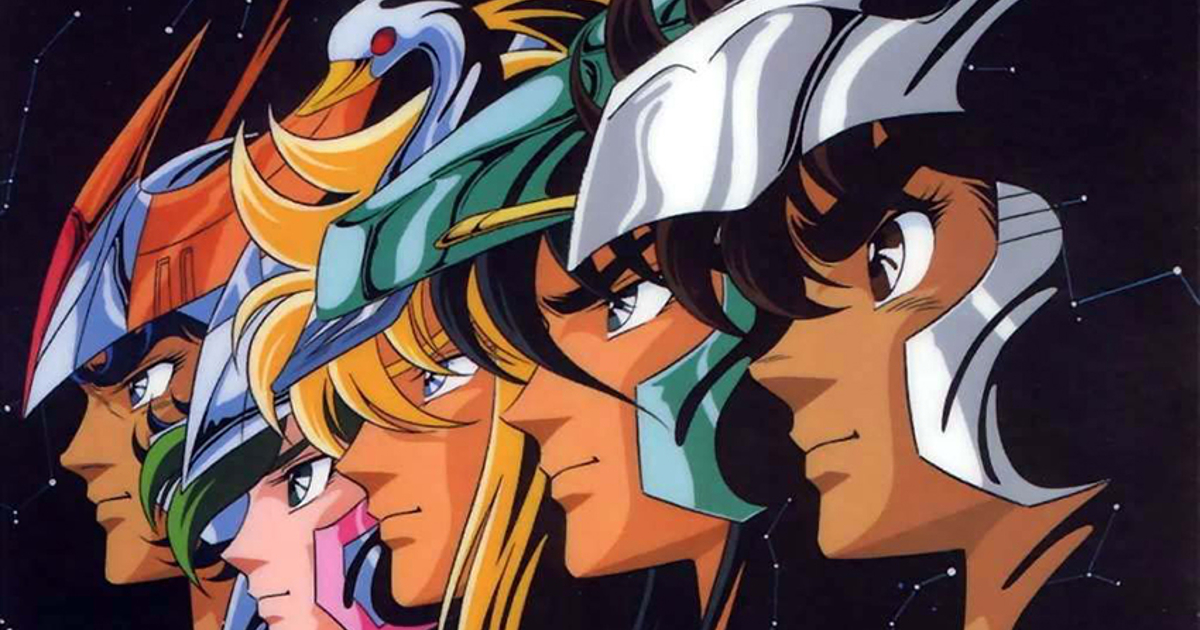 i volti dei cavalieri dello zodiaco dell'anime anni '80 - nerdface