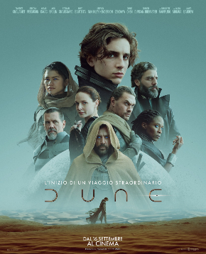 il poster ufficiale di dune di villeneuve - nerdface