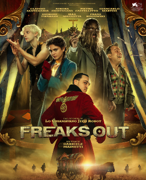 il poster ufficiale di freaks out - nerdface