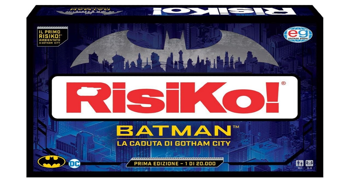 il box della versione limitata di risiko batman - nerdface