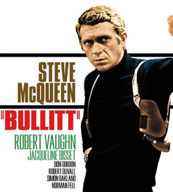 il manfiesto originale di bullitt vede steve mcqueen poggiato al muro con ben in vista la fondina armata - nerdface