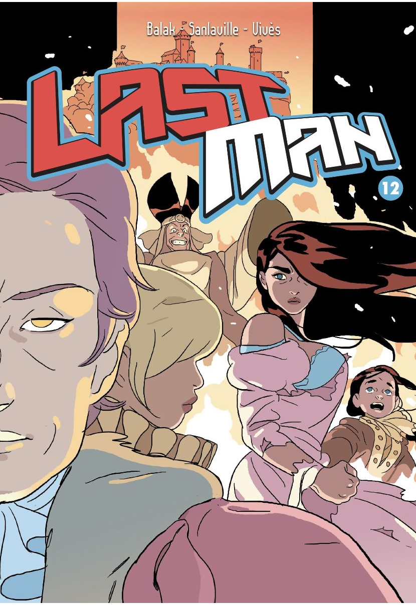 copertina del fumetto last man vol.12 - nerdface