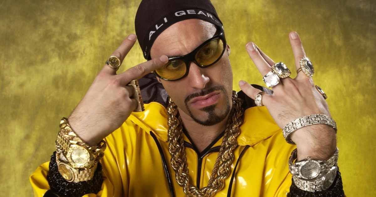 sacha baron cohen vestito da ali g - nerdface