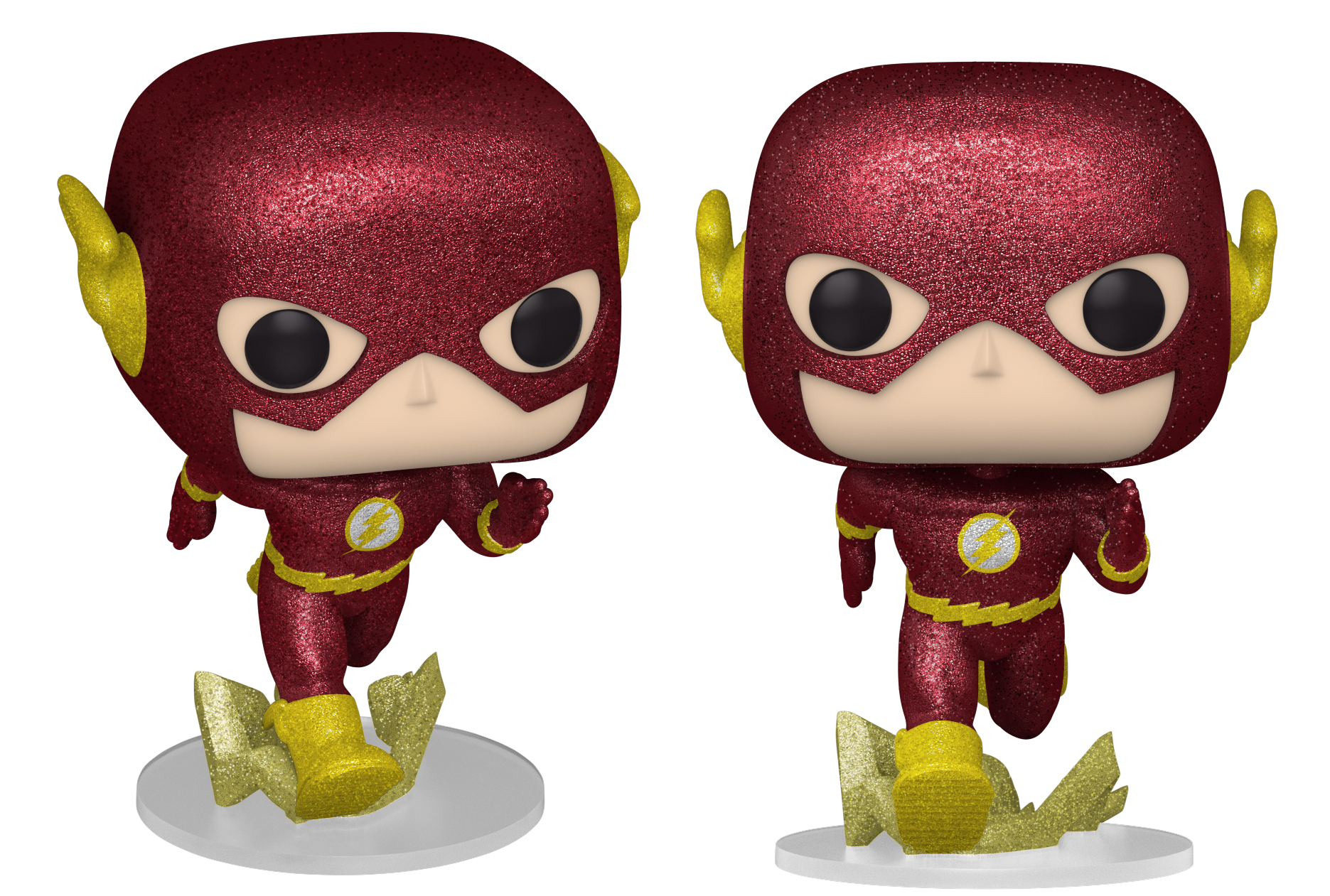 the flash diamond glitter di funko pop - nerdface