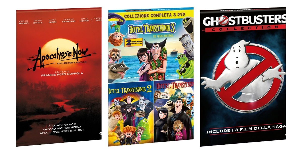 le prime proposte della nuova collana green box di eagle pictures, apocalypse now, hotel transylvania e ghostbusters - nerdface