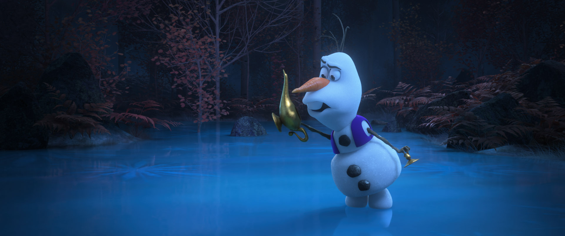 olaf tiene la lampada di aladdin - nerdface