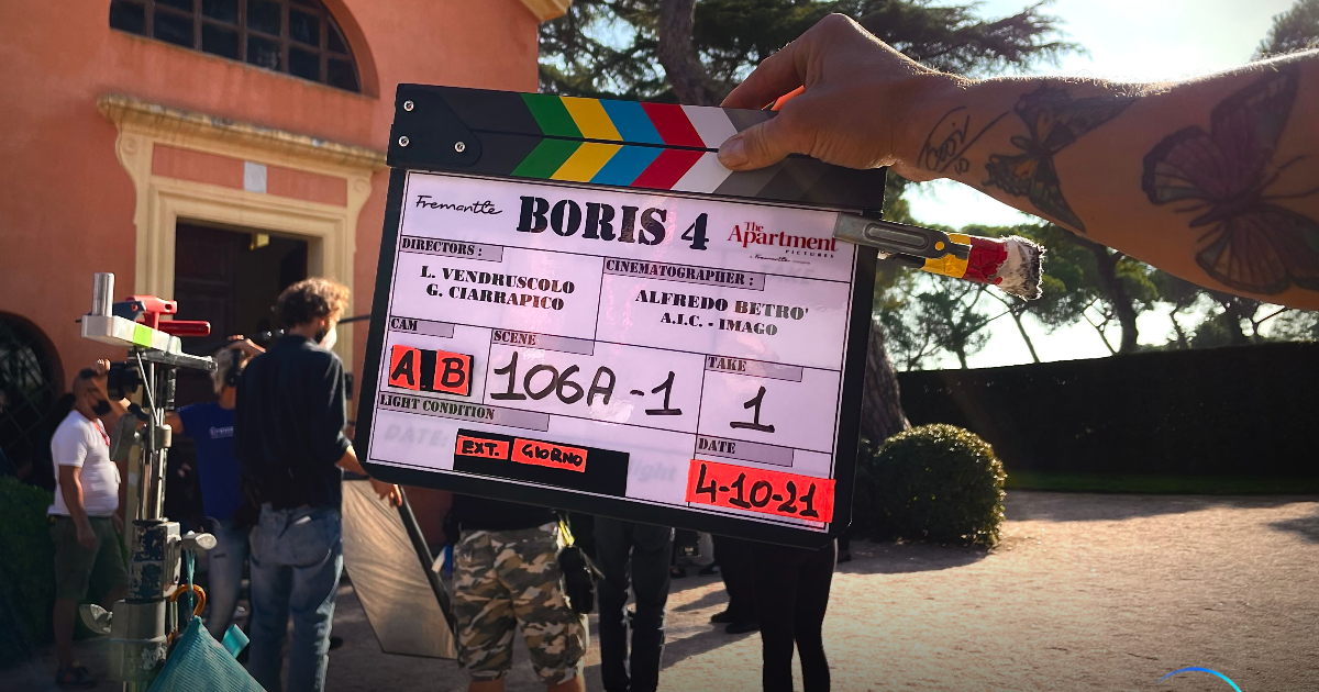 il primo ciac della quarta stagione di boris - nerdface