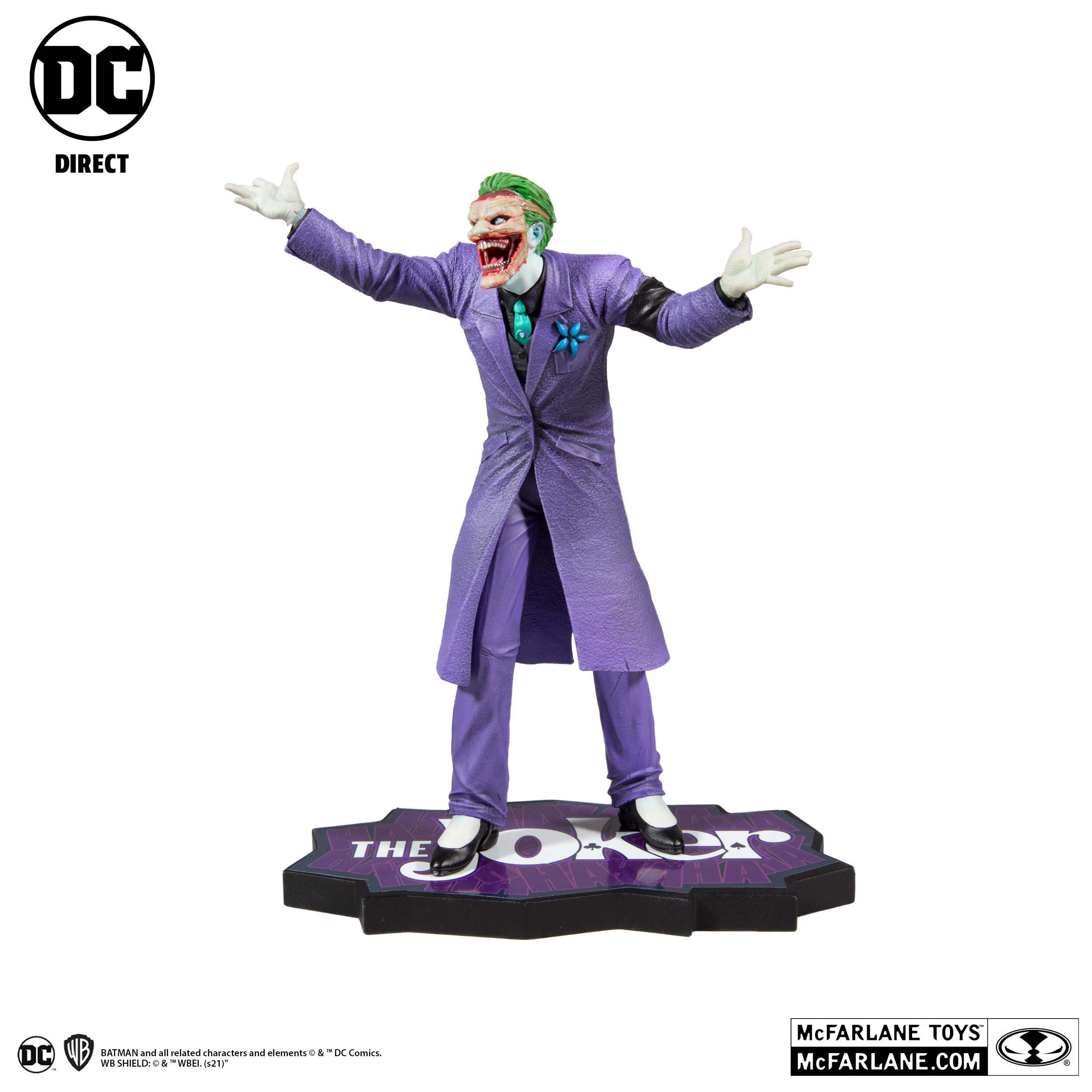 il joker di mcfarlane - nerdface