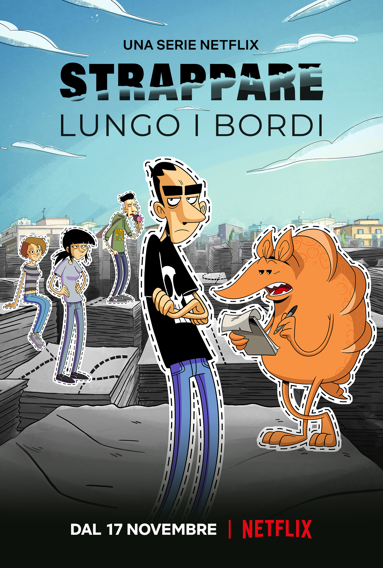 il poster ufficiale della serie - nerdface
