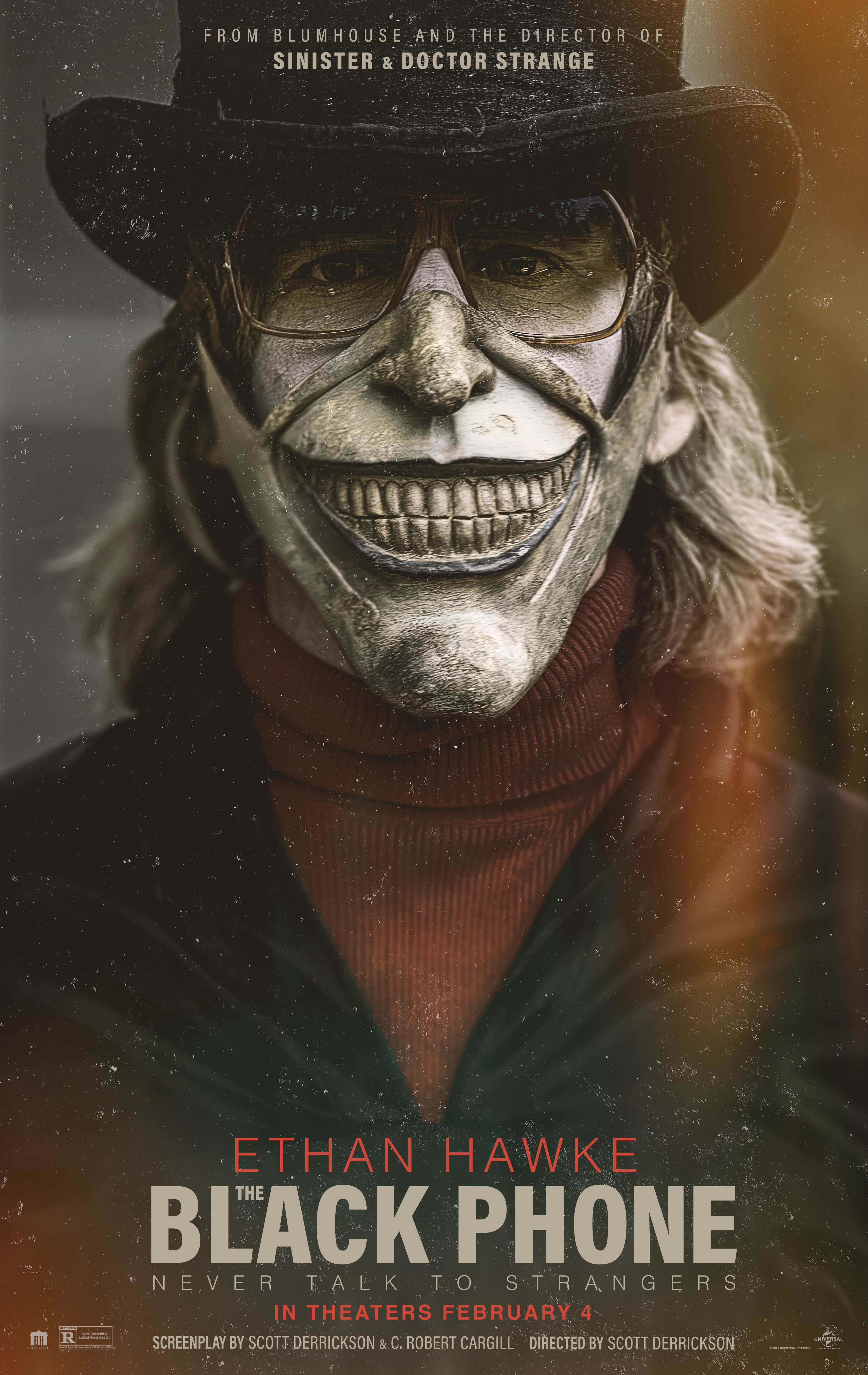 il poster del film ritrae il serial killer con la sua terrificante maschera - nerdface