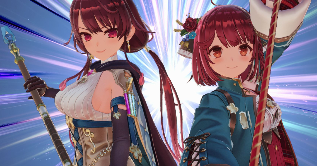 le due protagoniste di atelier sophie 2 - nerdface