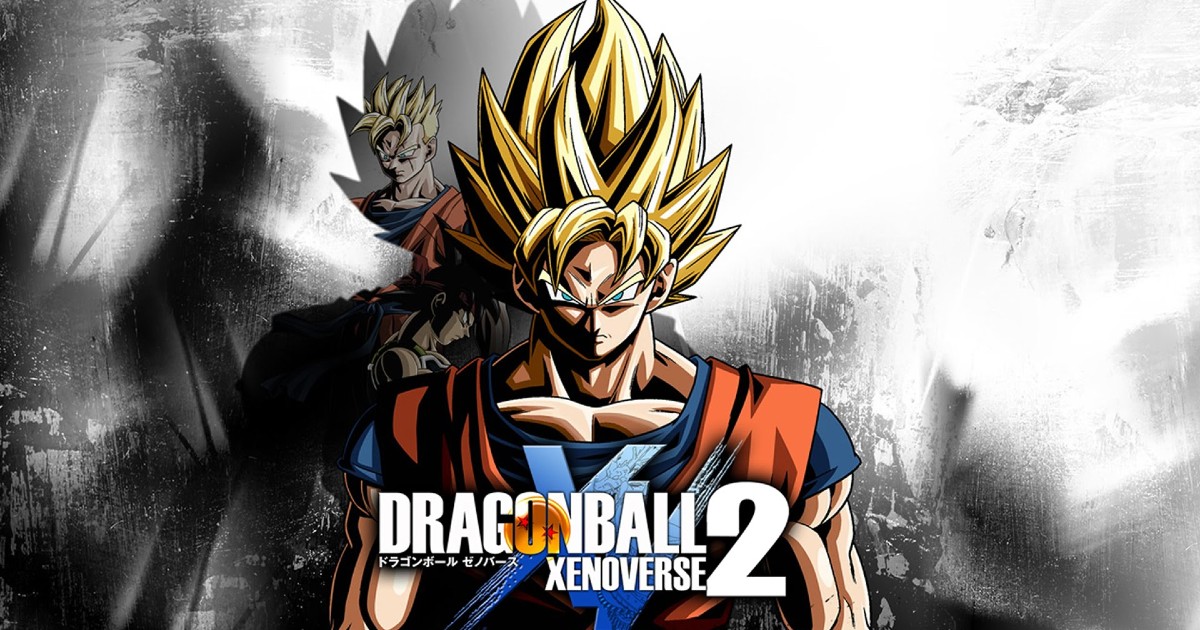 nella copertina di Legendary Pack 2 Dragon Ball Xenoverse vediamo Goku Supersayan su uno sfondo grigio. Nerdface