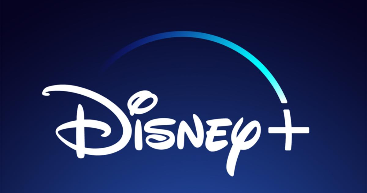 il logo di disney plus a sfondo blu - nerdface