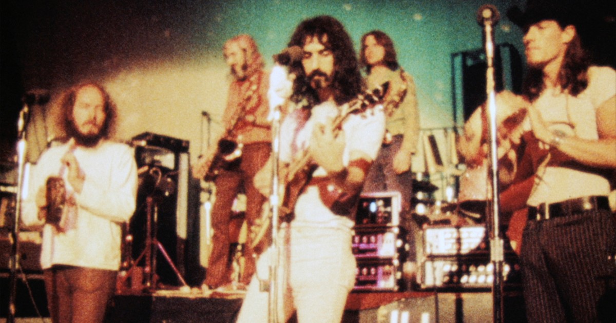 zappa dal vivo con la band - nerdface