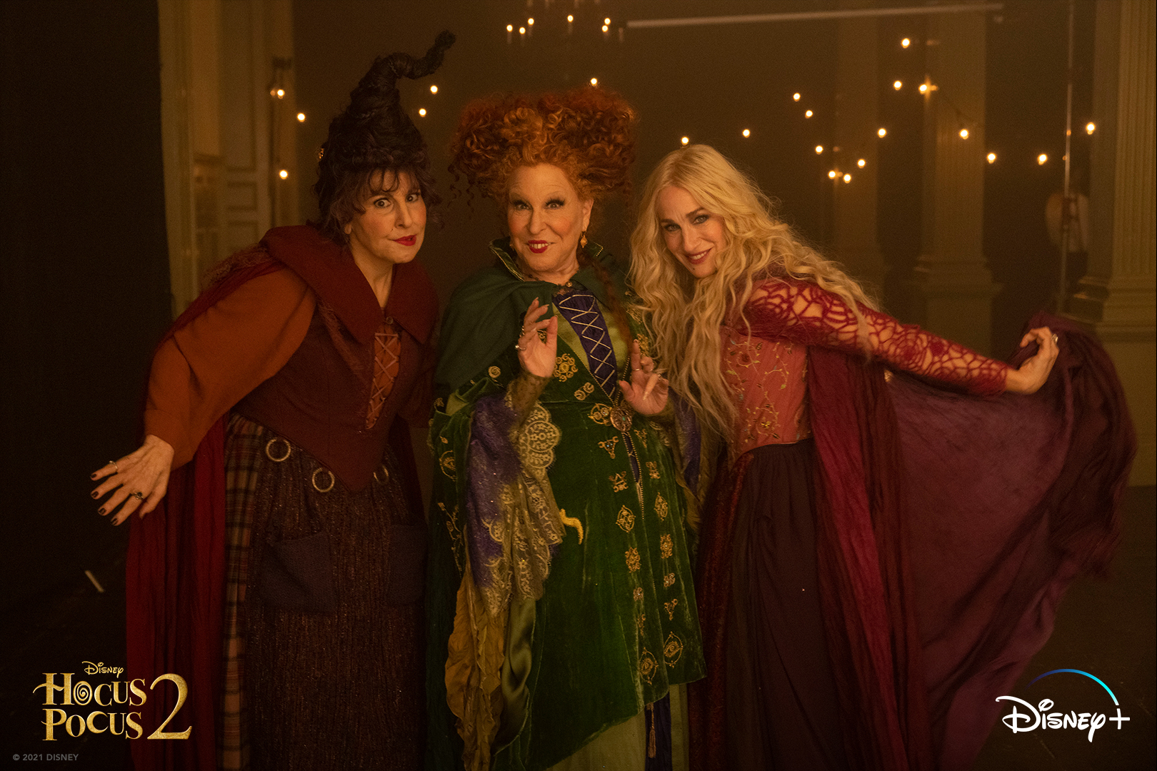 le tre protagoniste di hocus pocus 2 - nerdface