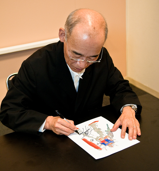 yoshiyuki tomino disegna un gundam - nerdface